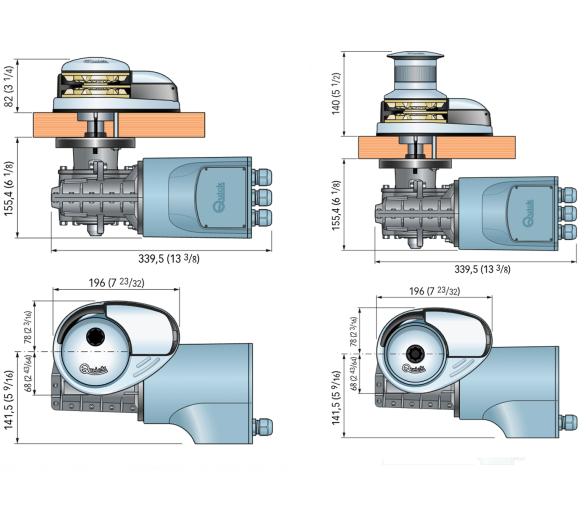 Quick Molinete Prince DP2 700W 12V
