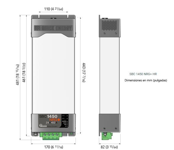 Quick SBC/NRG+ Cargador de Baterias Alta Potencia 24V/60A