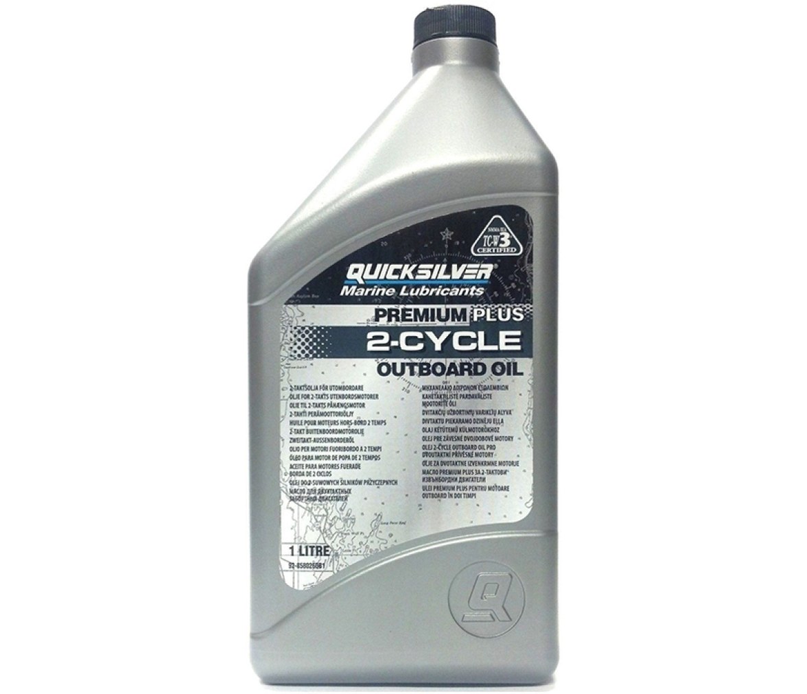 Quicksilver Aceite 2 Tiempos 1 Litro Premium Plus TC-W3
