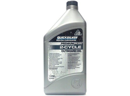 Quicksilver 1 Litre Premium Plus 2 Stroke TC-W3 Engine Oil