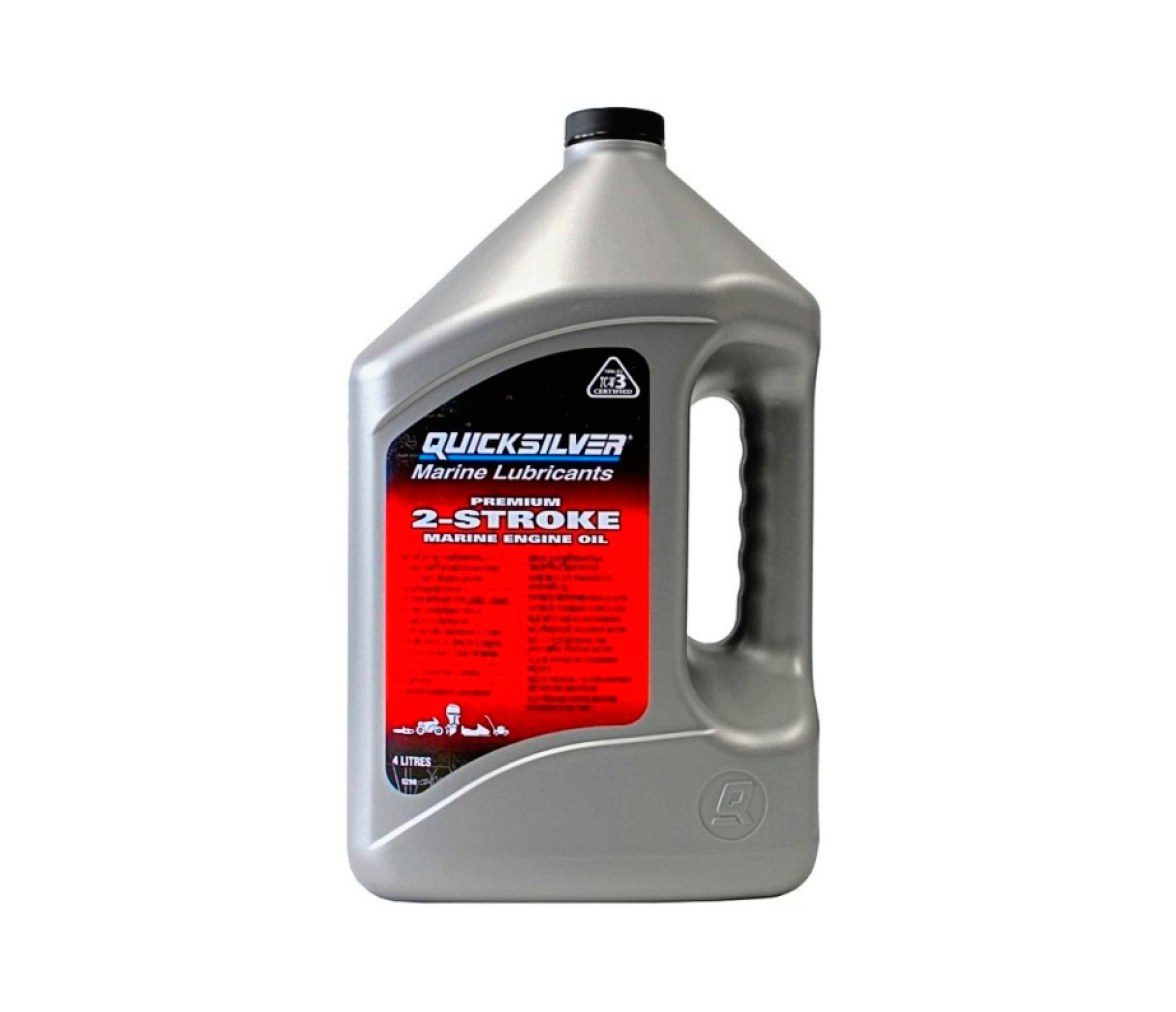 Quicksilver 4 Litres Premium 2 Stroke TC-W3 Engine Oil