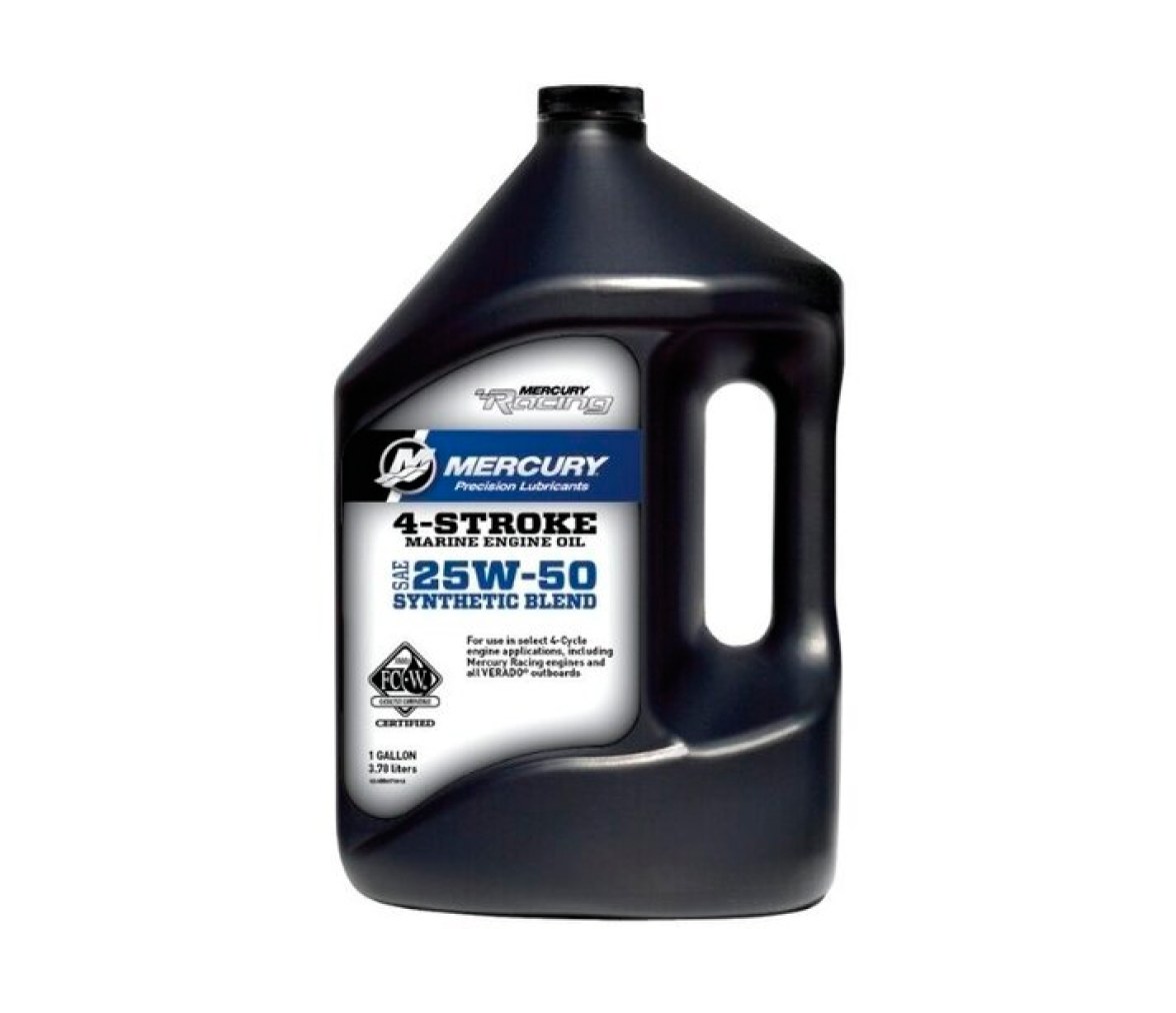 Mercury Aceite 4 Tiempos Racing 25W50 Sintético 4 Litros