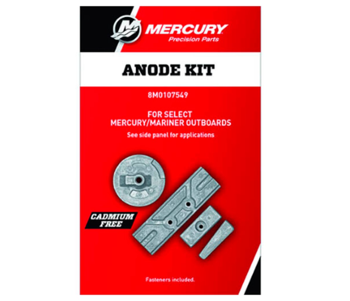 Mercury Juego de Anodos 8M0107549