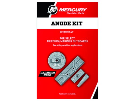 Mercury Juego de Anodos 8M0107549