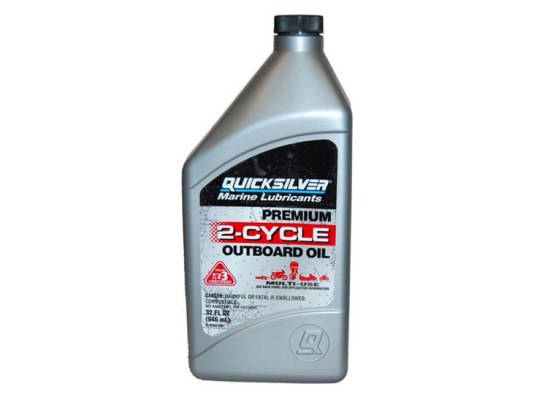 Quicksilver 1 Litre Premium 2 Stroke TC-W3 Engine Oil