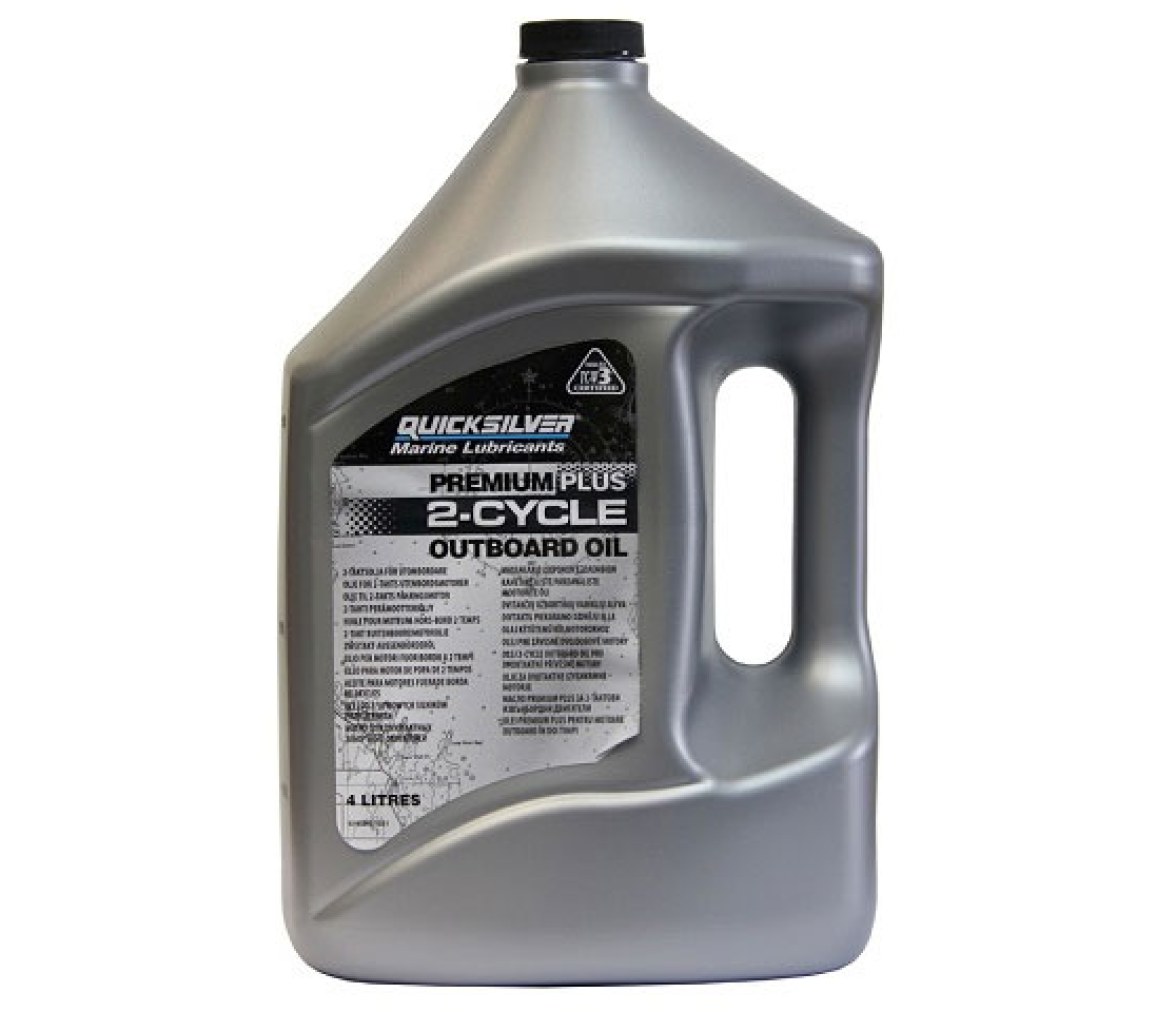 Quicksilver Aceite 2 Tiempos 4 Litros Premium Plus TC-W3
