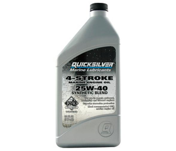 Quicksilver Aceite Sintetico 4-Tiempos 1 Litro 25W40