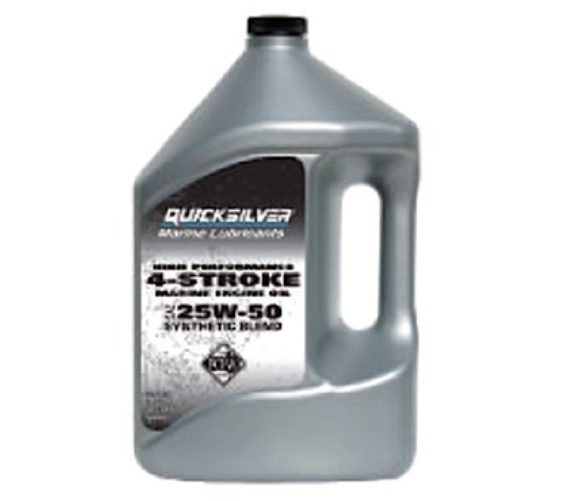 Quicksilver Aceite 4-Tiempos 4 Litros Fueraborda 25W50 VERADO