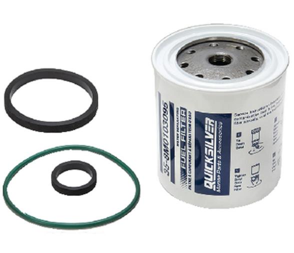 Quicksilver Filtro de Combustible Separador de Agua 11/16-16