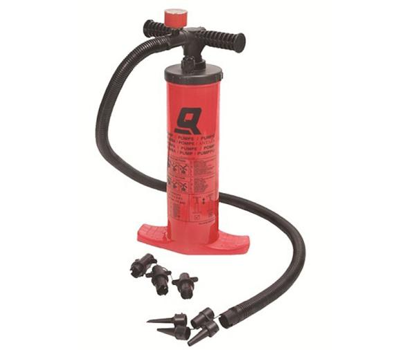 Quicksilver Hinchador de Mano Doble Accion