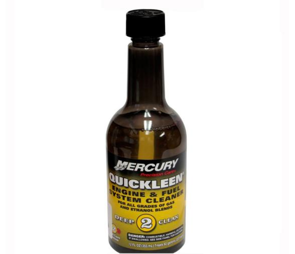 Quicksilver Quickleen Limpiador de Sistema de Motor y de Combustible