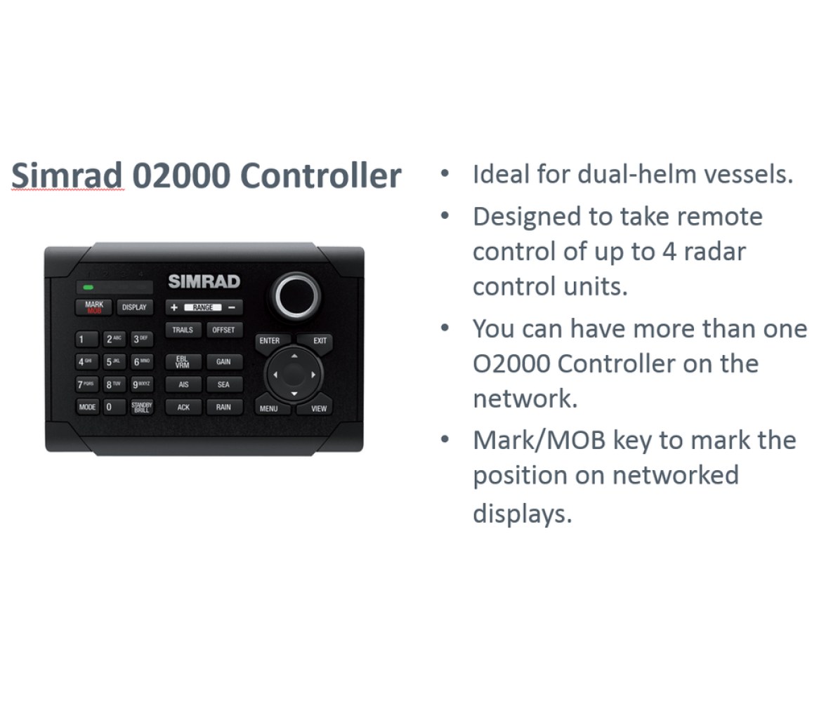 Simrad R3016, unidad de control de radar, 16 Pulgadas