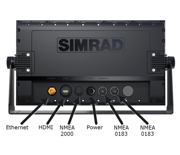 Simrad R3016,radar 16 Pulgadas, 10 KW , pala abierta de 4 pies