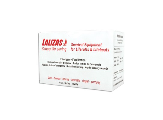 Ración de comida LALIZAS 0,5 kg para Balsa Salvavidas, 2503 Kcal