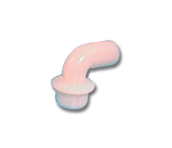 Racor Acodado Nylon 32 mm Trem