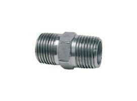 Racor Conector Doble Macho Inox