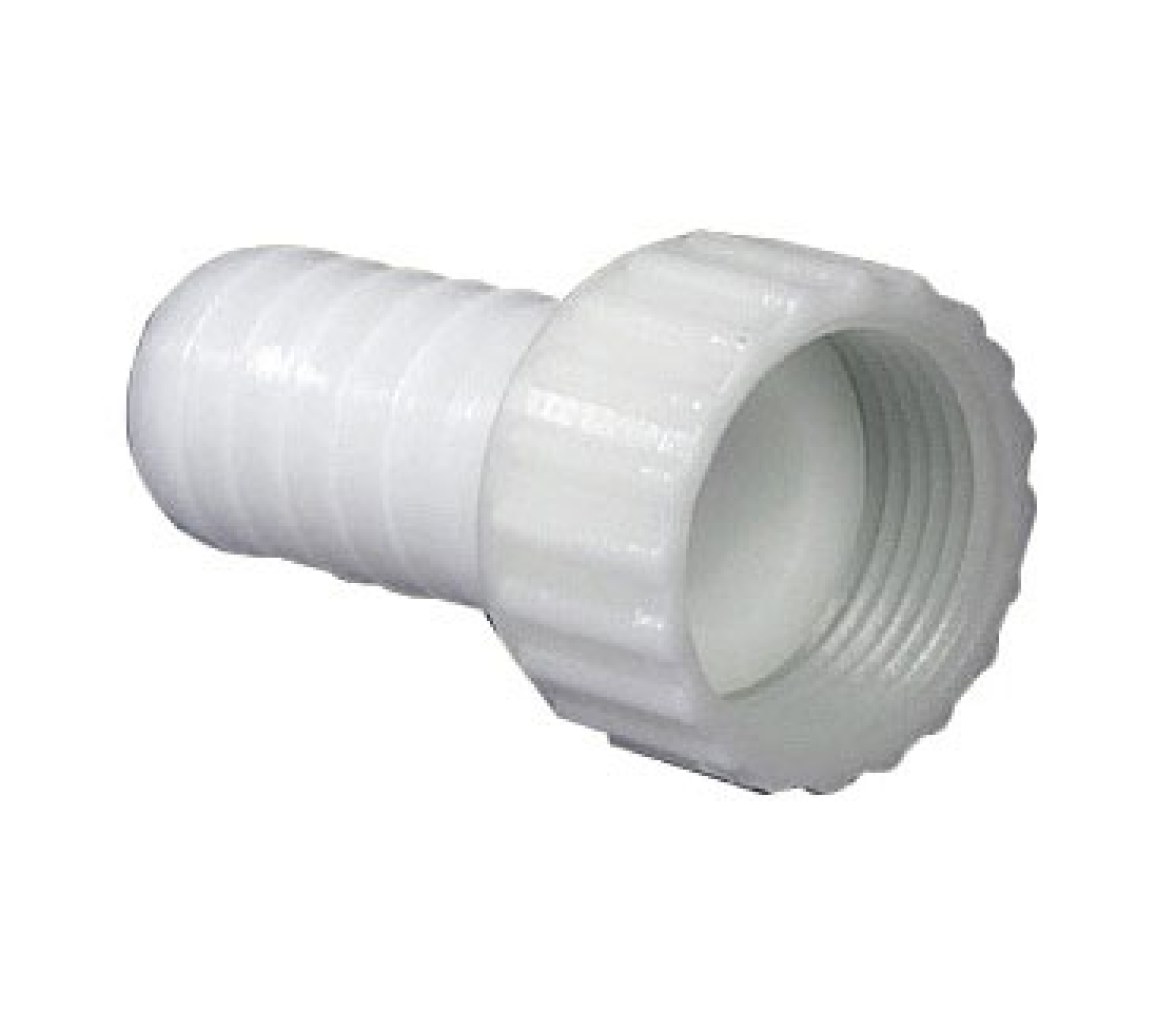 Racor Conexion Manguera Recta Plastico