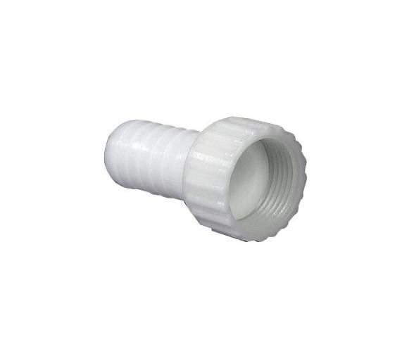 Racor Conexion Manguera Recta Plastico