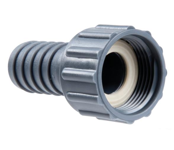 Racor Conexion Manguera Recta Plastico