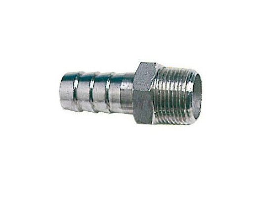 Racor Entronque Manguera 15 a 78 mm Inox