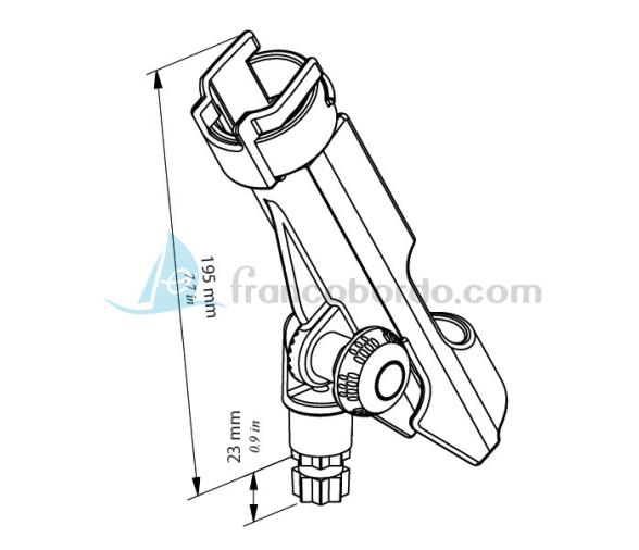 Railblaza Portacañas - Cañero Rod Holder II