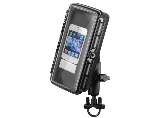 RAM Aqua Box con montaje de perno en U para manillar para dispositivos grandes