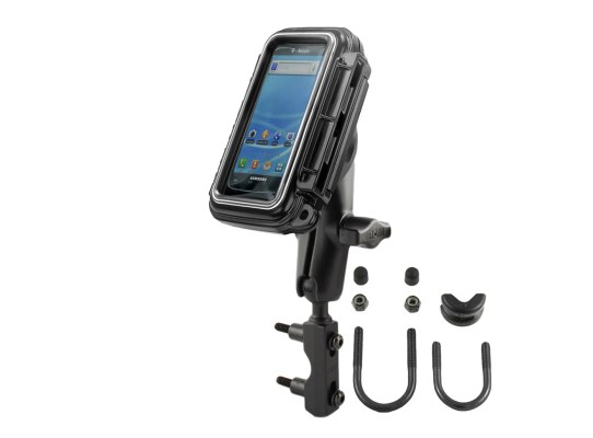 RAM Aqua Box con soporte para depósito de freno/embrague para dispositivos peque RAM Aqua Box con soporte para depósito de freno/embrague para dispositivos peque