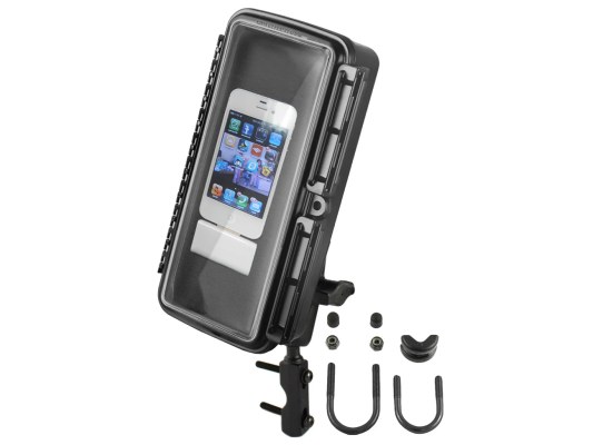 RAM Aqua Box con soporte para depósito de freno/embrague para dispositivos grand RAM Aqua Box con soporte para depósito de freno/embrague para dispositivos grand