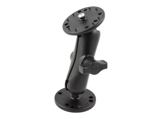 RAM Drill-Down Double Ball Mount for Lowrance MB-7 Sonar