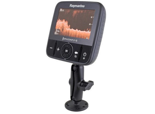 RAM-Drill-Down-Doble-Bola-Montaje-para-Raymarine-Dragonfly-y-más