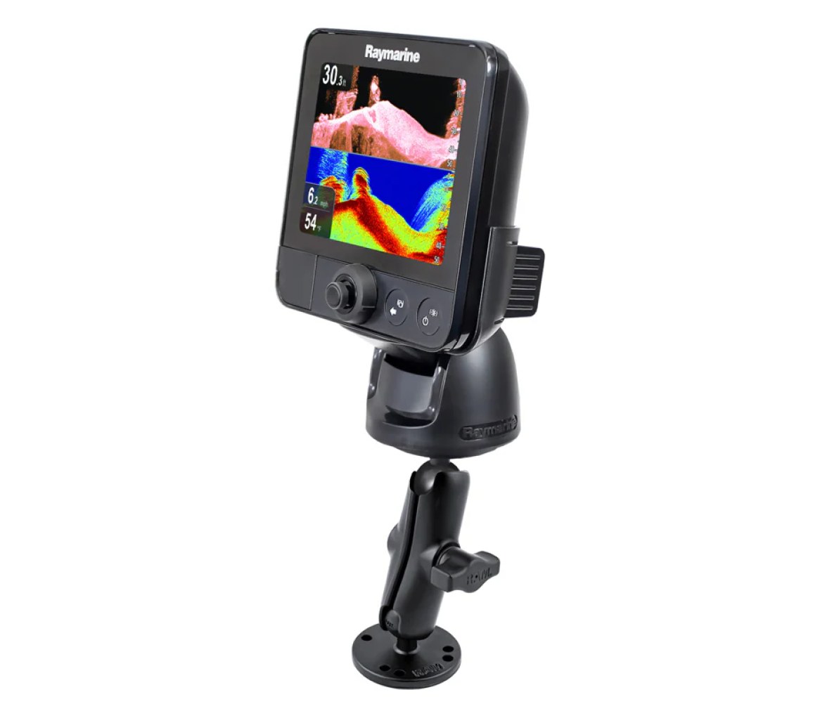 RAM Drill-Down Doble Bola Montaje para Raymarine Dragonfly