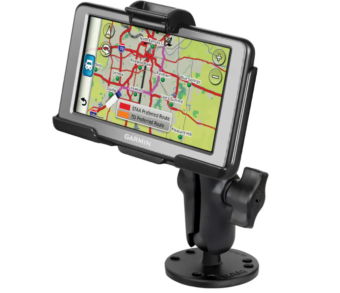 RAM EZ-Roll'r de atornillar Soporte para Garmin dezl 560LMT & 560LT