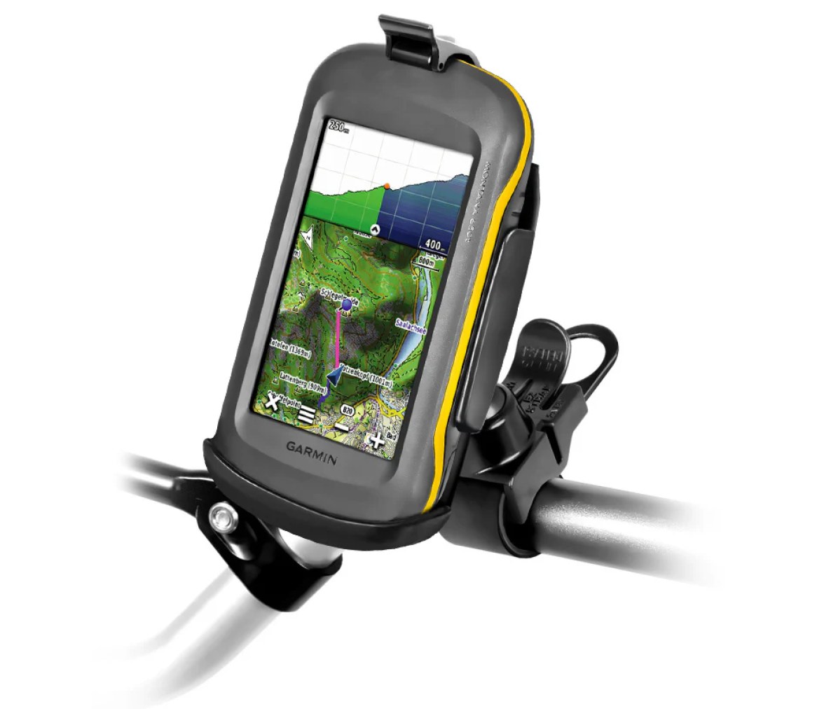 RAM EZ-Strap Pinza de Raíl para Garmin Montana 600, 650, 650T, 680 y 680T