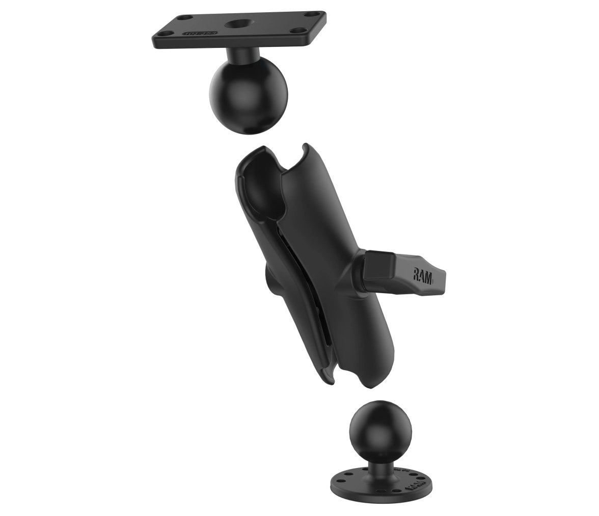 RAM-Soporte de Montaje de Doble Bola para Humminbird Helix 5 - Mediano