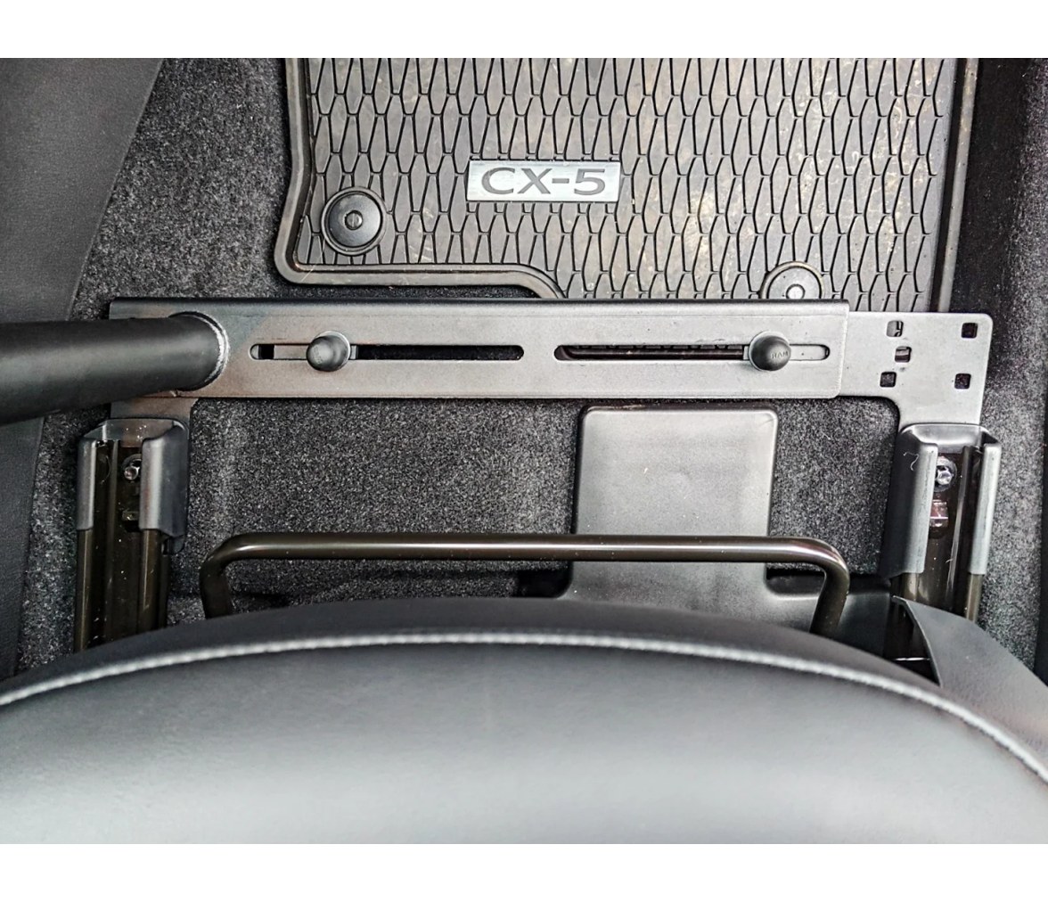 RAM Soporte de suelo universal para vehículo sin taladro con montaje de doble bo