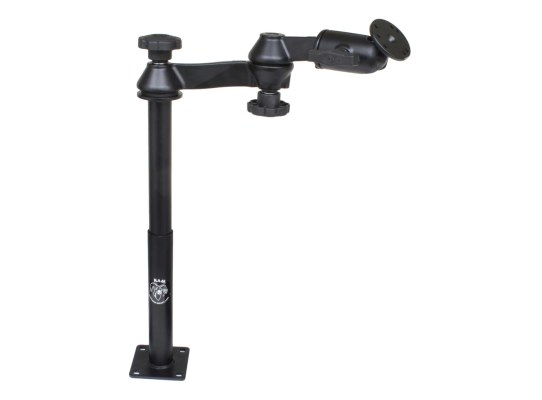 RAM Tele-Pole con 12" y 9" Poles, Brazos de Doble Oscilación y Placa Redonda RAM Tele-Pole con 12" y 9" Poles, Brazos de Doble Oscilación y Placa Redonda