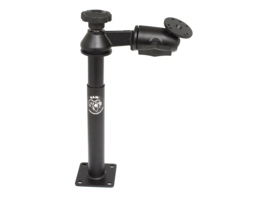 RAM Tele-Pole con 8" y 9" Poles, Brazo Oscilante Simple y Placa Redonda RAM Tele-Pole con 8" y 9" Poles, Brazo Oscilante Simple y Placa Redonda