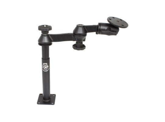 RAM Tele-Pole con 8" y 9" Poles, Brazos Oscilantes y Placa Redonda Grande RAM Tele-Pole con 8" y 9" Poles, Brazos Oscilantes y Placa Redonda Grande