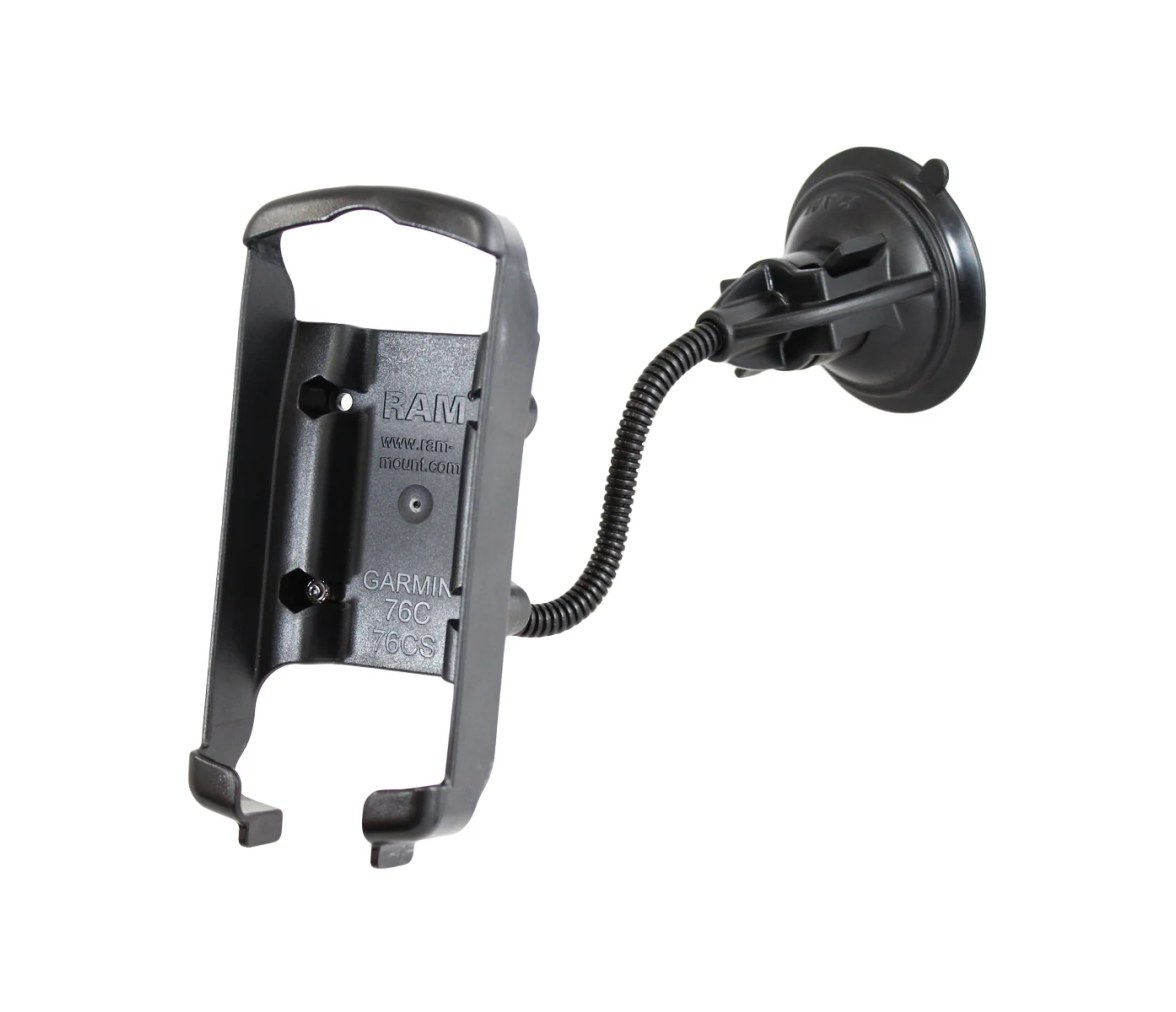 RAM Ventosa Twist-Lock con Brazo Flex-Arm de RAM para Garmin GPSMAP + Más