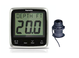 Raymarine Sistema de Profundidad Display i50+Transductor P19+Cable 14m