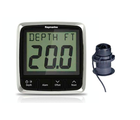 Raymarine Sistema de Profundidad Display i50+Transductor P19+Cable 14m