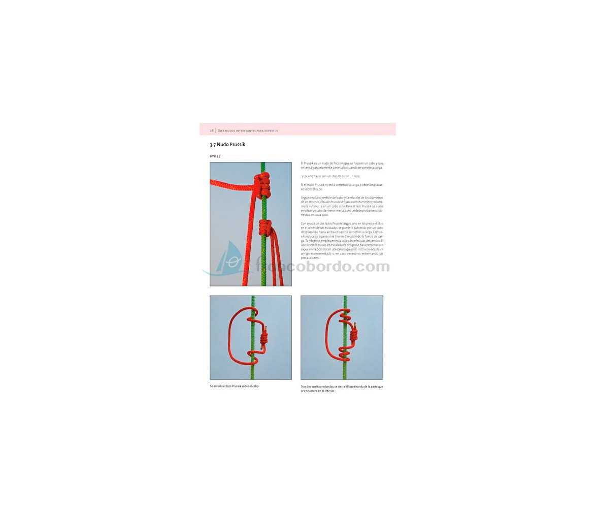 Realizacion Paso a Paso de Nudos y Ayustes Libro + DVD
