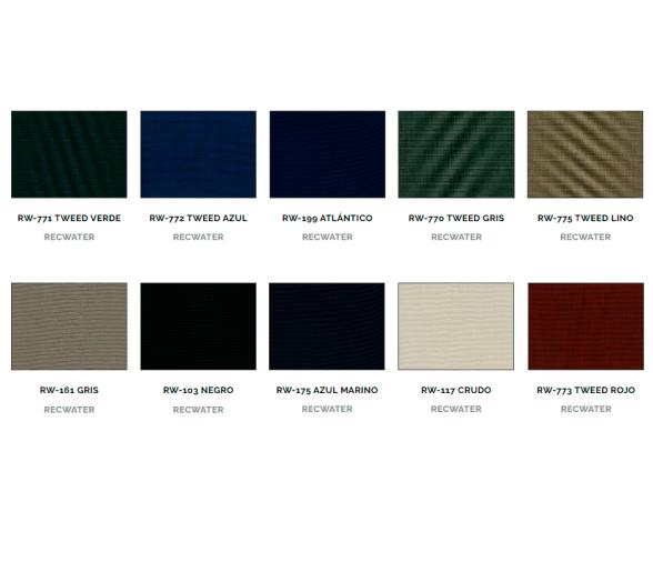 Recwater Tejido Acrílico Recubierto de PVC Impermeable