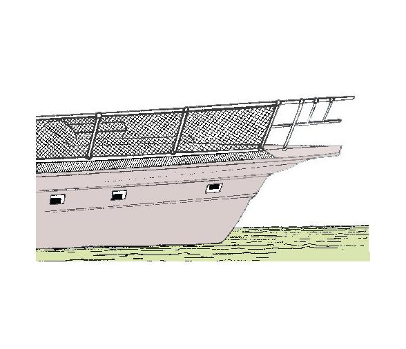 Red Nylon para Candeleros Alto 60cm