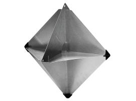 Reflector de Radar Tipo Octaedro 300x300x415  mm Plastimo