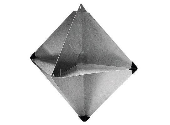 Reflector de Radar Tipo Octaedro 300x300x415  mm Plastimo