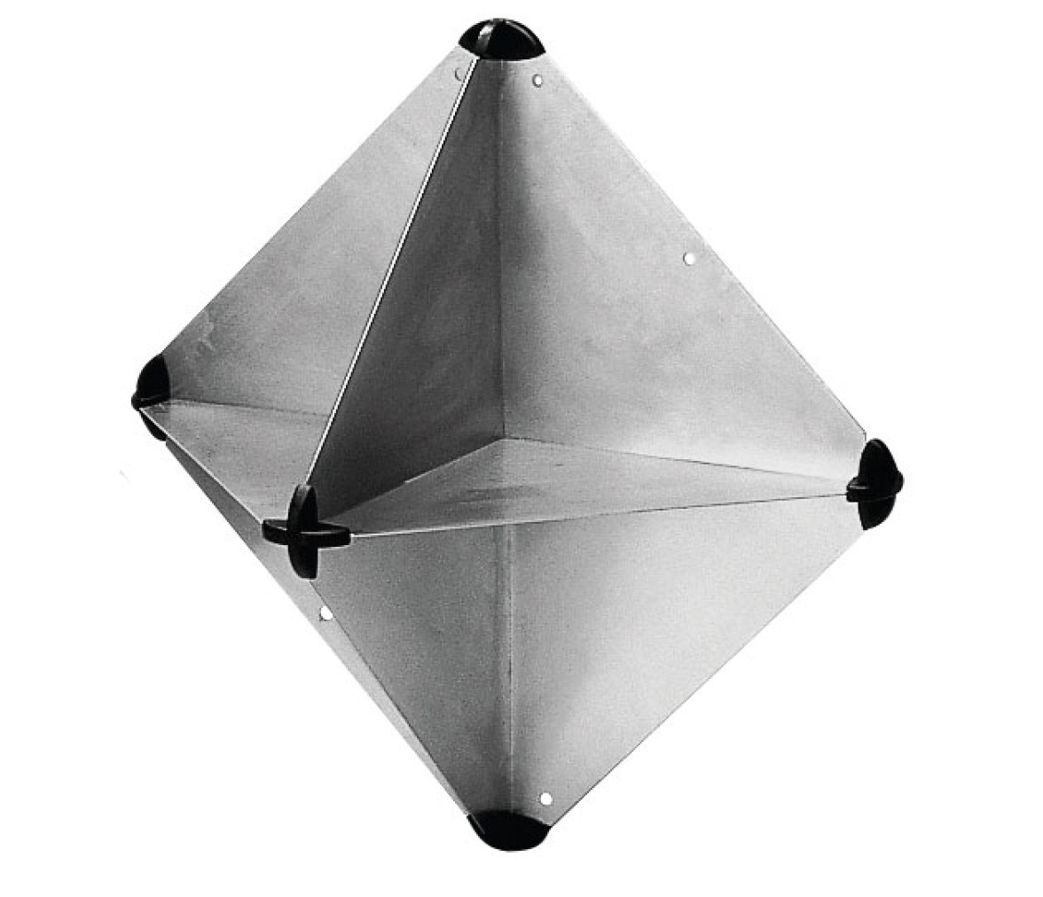 Reflector de Radar Tipo Octaedro 340x340x470 mm Plastimo