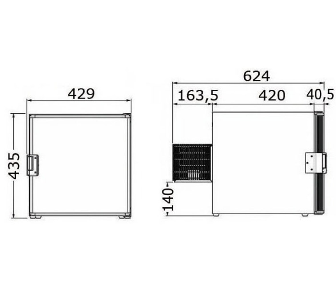 Isotherm Congelador 40 Cubicos