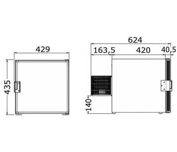 Isotherm Congelador 40 Cubicos