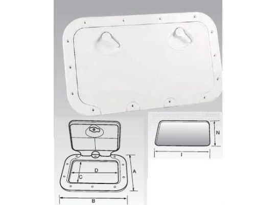 REGISTRO CLASSIC RECTANGULAR 355x600mm